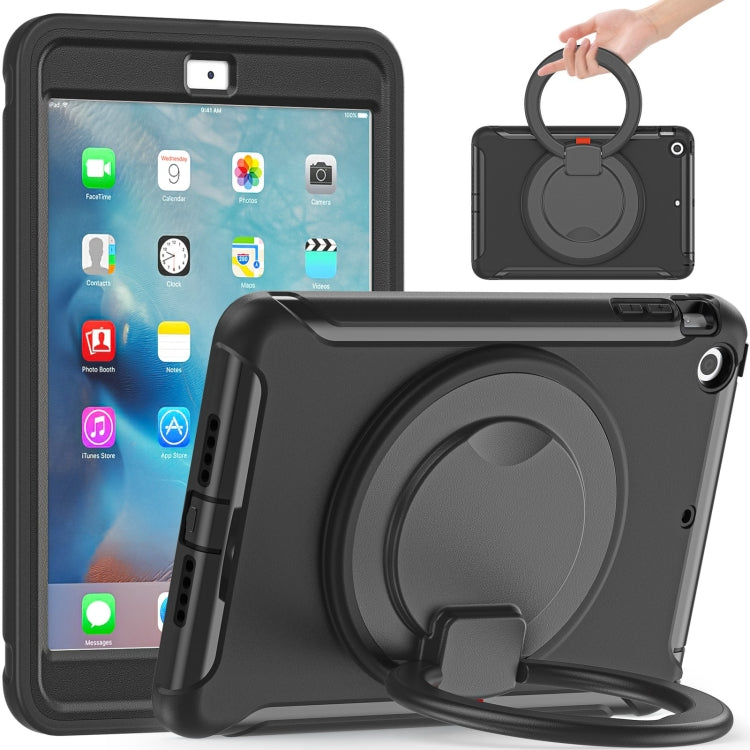 Shockproof TPU + PC Protective Case with 360 Degree Rotation Foldable Handle Grip Holder & Pen Slot, For iPad mini 3 / 2 / 1