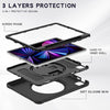 Shockproof TPU + PC Protective Case with 360 Degree Rotation Foldable Handle Grip Holder & Pen Slot, For iPad Pro 11 2022 / 2021 / 2020 / 2018