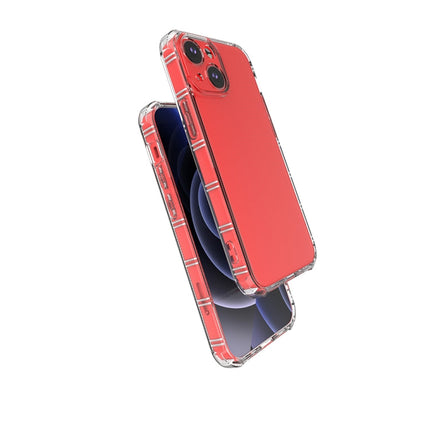 Straight Side Dual Bone Anti-fall TPU Transparent Protective Case, For iPhone 13 mini, For iPhone 13, For iPhone 13 Pro, For iPhone 13 Pro Max