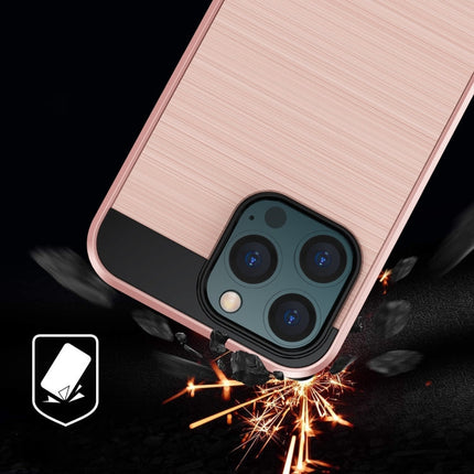 Brushed Texture Carbon Fiber TPU Case, For iPhone 13 mini, For iPhone 13 Pro Max, For iPhone 13 Pro, For iPhone 13