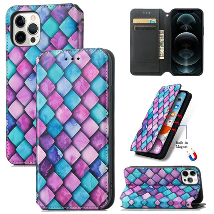 Colored Drawing Magnetic Horizontal Flip PU Leather Case with Holder & Card Slots & Wallet, For iPhone 11 Pro Max