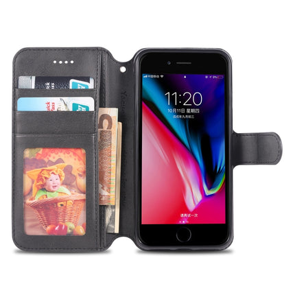 AZNS Calf Texture Magnetic Horizontal Flip PU Leather Case with Holder & Card Slots & Photo Frame, For iPhone 7 / 8