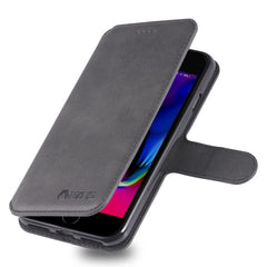 AZNS Calf Texture Magnetic Horizontal Flip PU Leather Case with Holder & Card Slots & Photo Frame
