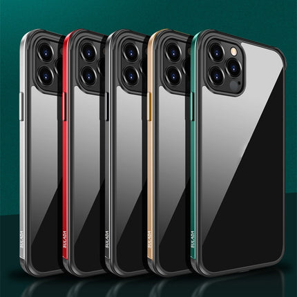 SULADA Shockproof Aviation Aluminum Metal Frame + Nano Glass + TPU Protective Case, For iPhone 11, For iPhone 11 Pro, For iPhone 12 mini, For iPhone 12