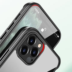 SULADA Shockproof Aviation Aluminum Metal Frame + Nano Glass + TPU Protective Case, For iPhone 11, For iPhone 11 Pro, For iPhone 12 mini, For iPhone 12