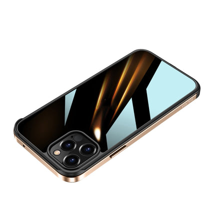 SULADA Shockproof Aviation Aluminum Metal Frame + Nano Glass + TPU Protective Case, For iPhone 11, For iPhone 11 Pro, For iPhone 12 mini, For iPhone 12