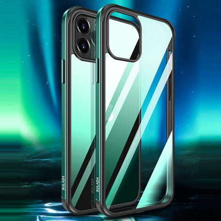 SULADA Shockproof Aviation Aluminum Metal Frame + Nano Glass + TPU Protective Case, For iPhone 12 Pro, For iPhone 12 Pro Max, For iPhone 11 Pro Max, For iPhone XS / X
