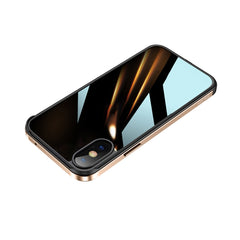 SULADA Shockproof Aviation Aluminum Metal Frame + Nano Glass + TPU Protective Case, For iPhone 12 Pro, For iPhone 12 Pro Max, For iPhone 11 Pro Max, For iPhone XS / X