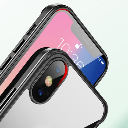 SULADA Shockproof Aviation Aluminum Metal Frame + Nano Glass + TPU Protective Case, For iPhone XR, For iPhone XS Max