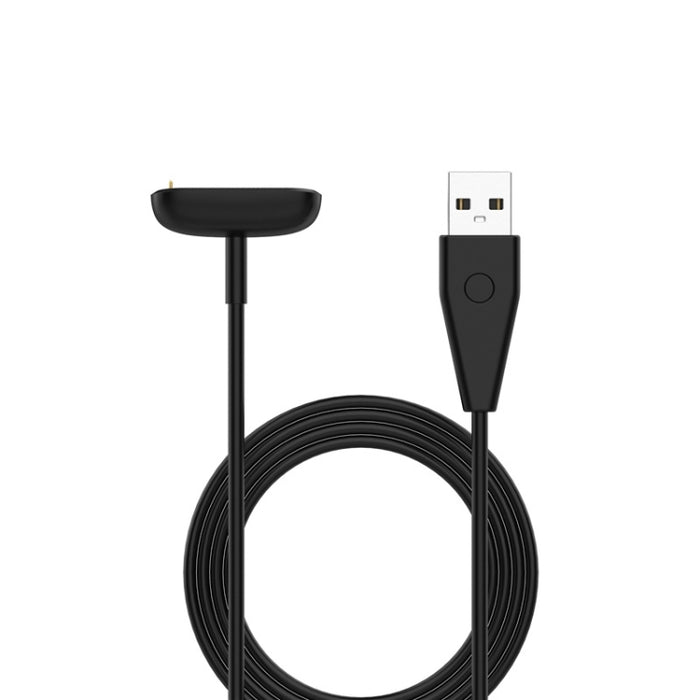 For Fitbit Luxe Smart Watch Magnetic Charger USB Charging Cable with Reset Button, 1m with Reset Button, 50cm with Reset Button