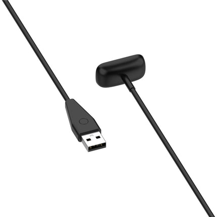 For Fitbit Luxe Smart Watch Magnetic Charger USB Charging Cable with Reset Button, 1m with Reset Button, 50cm with Reset Button