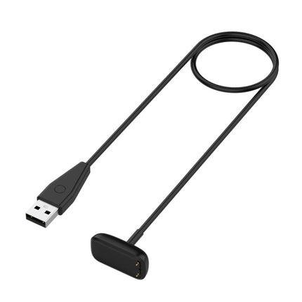 For Fitbit Luxe Smart Watch Magnetic Charger USB Charging Cable with Reset Button, 1m with Reset Button, 50cm with Reset Button