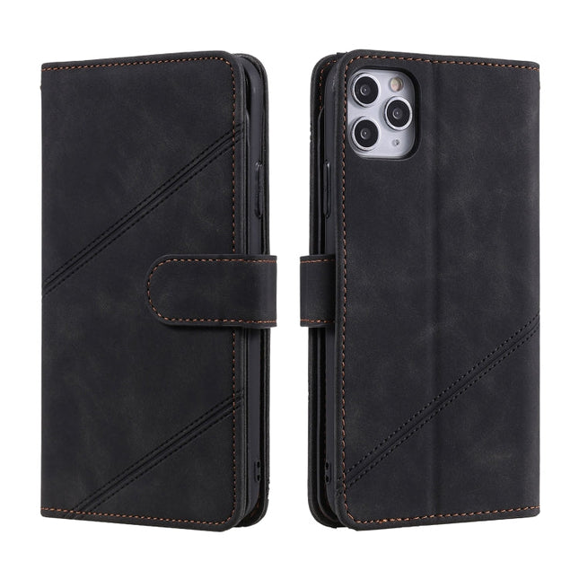Skin Feel Business Horizontal Flip PU Leather Case with Holder & Multi-Card Slots & Wallet & Lanyard & Photo Frame, For iPhone 11, For iPhone 11 Pro, For iPhone 11 Pro Max, For iPhone 12 mini