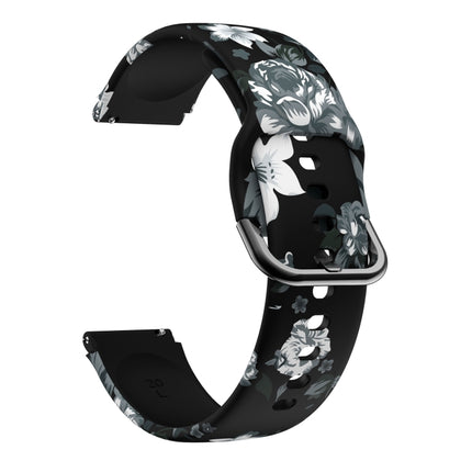 Silicone Printing Replacement Strap Watchband, For Xiaomi Haylou LS01