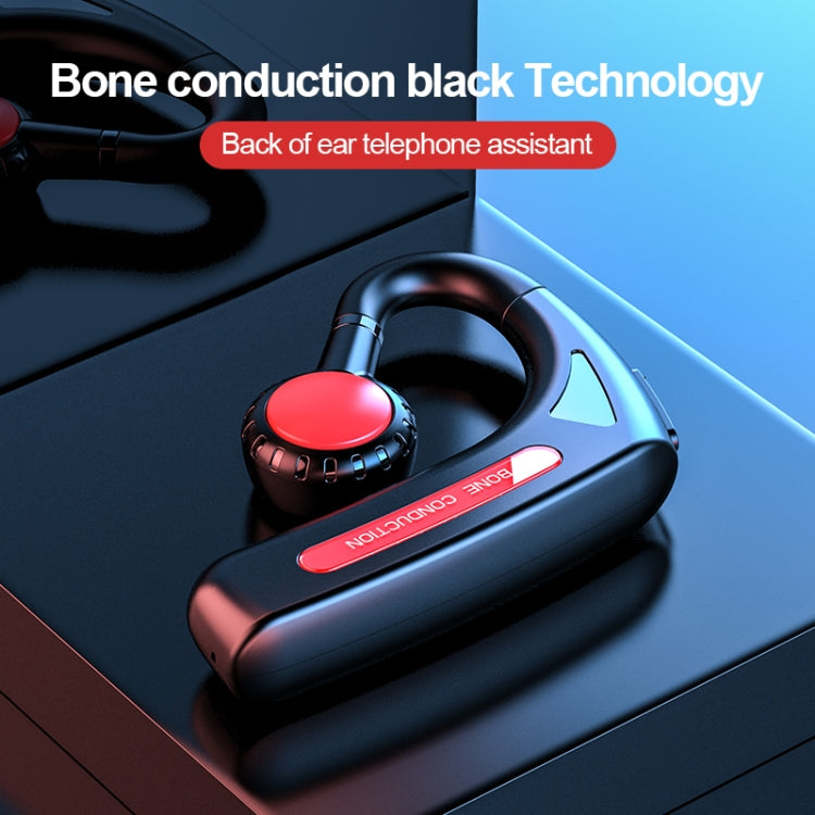 M-618 Bone Conduction Hanging Ear Stereo Bluetooth Headset, M-618 (Black), M-618 (Blue), M-618 (Red), M-618 (Green)