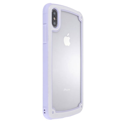 Candy-Colored TPU Transparent Shockproof Case, For iPhone X / XS, For iPhone XR, For iPhone XS Max
