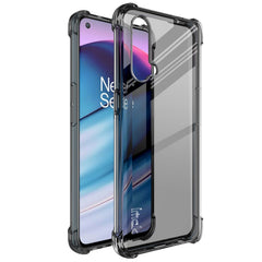 For OnePlus Nord CE 5G IMAK All-inclusive Shockproof Airbag TPU Case (Transparent Black), For OnePlus Nord CE 5G