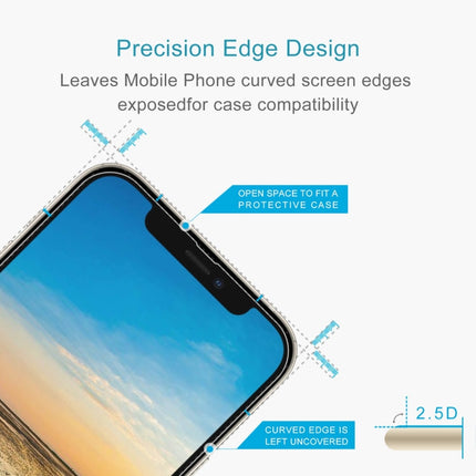 For iPhone 16e / 13 / 13 Pro 10pcs 0.26mm 9H 2.5D Tempered Glass Film, For iPhone 13 mini (10pcs), For iPhone 16e / 13 / 13 Pro  (10pcs), For iPhone 13 Pro Max (10pcs)