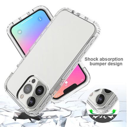 Shockproof High Transparency Two-color Gradual Change PC+TPU Candy Colors Protective Case, For iPhone 13 Pro