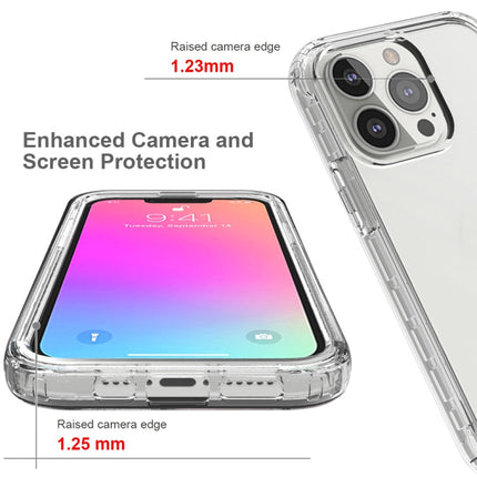 Shockproof High Transparency Two-color Gradual Change PC+TPU Candy Colors Protective Case, For iPhone 13 Pro