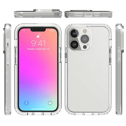 Shockproof High Transparency Two-color Gradual Change PC+TPU Candy Colors Protective Case, For iPhone 13 Pro