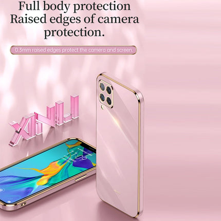 XINLI Straight Edge 6D Electroplate TPU Phone Case