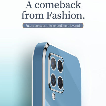 XINLI Straight Edge 6D Electroplate TPU Phone Case