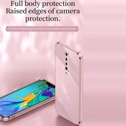 XINLI Straight Edge 6D Electroplate TPU Phone Case