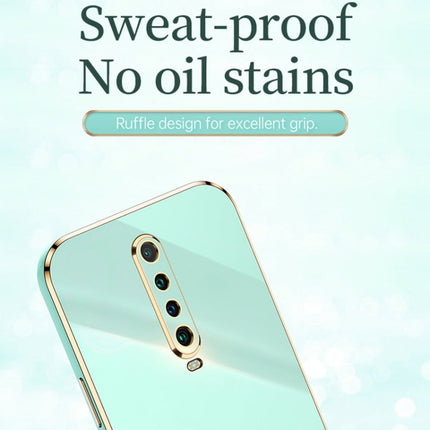 XINLI Straight Edge 6D Electroplate TPU Phone Case