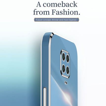 XINLI Straight Edge 6D Electroplate TPU Phone Case