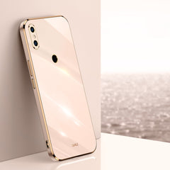 XINLI Straight Edge 6D Electroplate TPU Phone Case