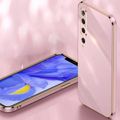 XINLI Straight Edge 6D Electroplate TPU Phone Case