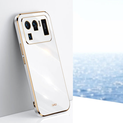 XINLI Straight Edge 6D Electroplate TPU Phone Case
