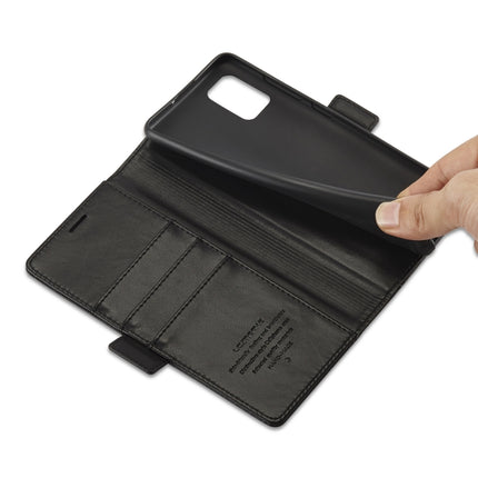 LC.IMEEKE Magnetic Buckle PU + TPU Horizontal Flip Leather Case with Holder & Card Slots & Wallet