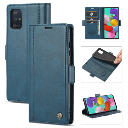 LC.IMEEKE Magnetic Buckle PU + TPU Horizontal Flip Leather Case with Holder & Card Slots & Wallet, For Samsung Galaxy A02s, For Samsung Galaxy A12, For Samsung Galaxy A22 4G, For Samsung Galaxy A22 5G