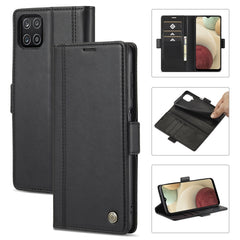 LC.IMEEKE Magnetic Buckle PU + TPU Horizontal Flip Leather Case with Holder & Card Slots & Wallet, For Samsung Galaxy A02s, For Samsung Galaxy A12, For Samsung Galaxy A22 4G, For Samsung Galaxy A22 5G