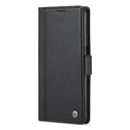 LC.IMEEKE Magnetic Buckle PU + TPU Horizontal Flip Leather Case with Holder & Card Slots & Wallet