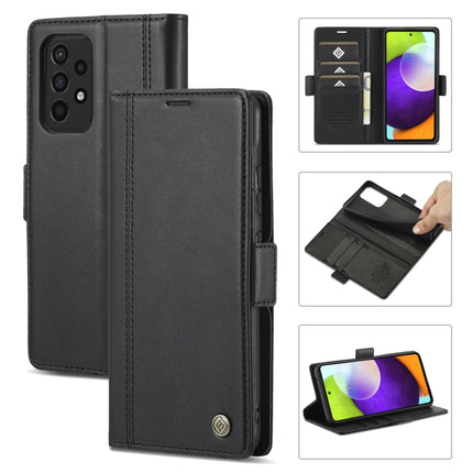 LC.IMEEKE Magnetic Buckle PU + TPU Horizontal Flip Leather Case with Holder & Card Slots & Wallet, For Samsung Galaxy A32 5G, For Samsung Galaxy A51 / M40s, For Samsung Galaxy A71 / M70s, For Samsung Galaxy A52 5G / 4G