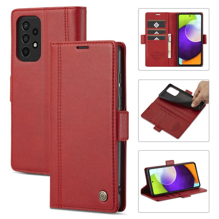 LC.IMEEKE Magnetic Buckle PU + TPU Horizontal Flip Leather Case with Holder & Card Slots & Wallet