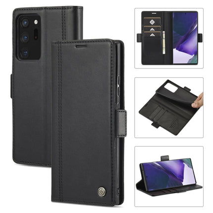 LC.IMEEKE Magnetic Buckle PU + TPU Horizontal Flip Leather Case with Holder & Card Slots & Wallet