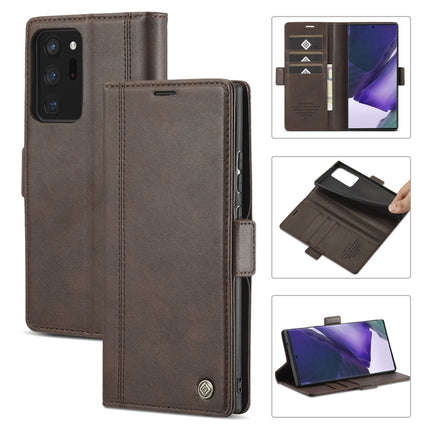 LC.IMEEKE Magnetic Buckle PU + TPU Horizontal Flip Leather Case with Holder & Card Slots & Wallet