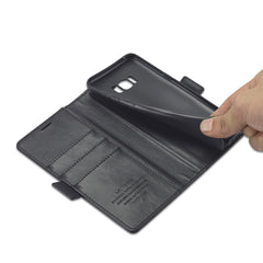 LC.IMEEKE Magnetic Buckle PU + TPU Horizontal Flip Leather Case with Holder & Card Slots & Wallet, For Samsung Galaxy S8+, For Samsung Galaxy S9, For Samsung Galaxy S9+, For Samsung Galaxy S10
