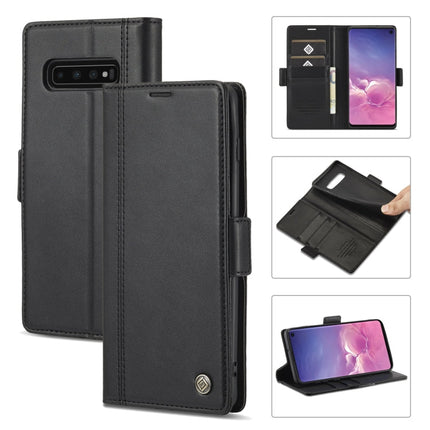 LC.IMEEKE Magnetic Buckle PU + TPU Horizontal Flip Leather Case with Holder & Card Slots & Wallet, For Samsung Galaxy S9+, For Samsung Galaxy S10, For Samsung Galaxy S10+, For Samsung Galaxy S20