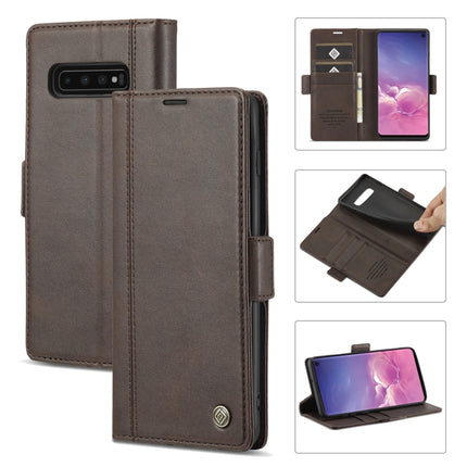 LC.IMEEKE Magnetic Buckle PU + TPU Horizontal Flip Leather Case with Holder & Card Slots & Wallet
