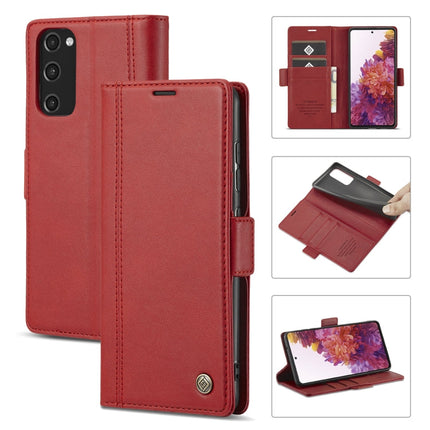 LC.IMEEKE Magnetic Buckle PU + TPU Horizontal Flip Leather Case with Holder & Card Slots & Wallet, For Samsung Galaxy S9+, For Samsung Galaxy S10, For Samsung Galaxy S10+, For Samsung Galaxy S20