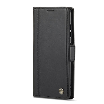 LC.IMEEKE Magnetic Buckle PU + TPU Horizontal Flip Leather Case with Holder & Card Slots & Wallet