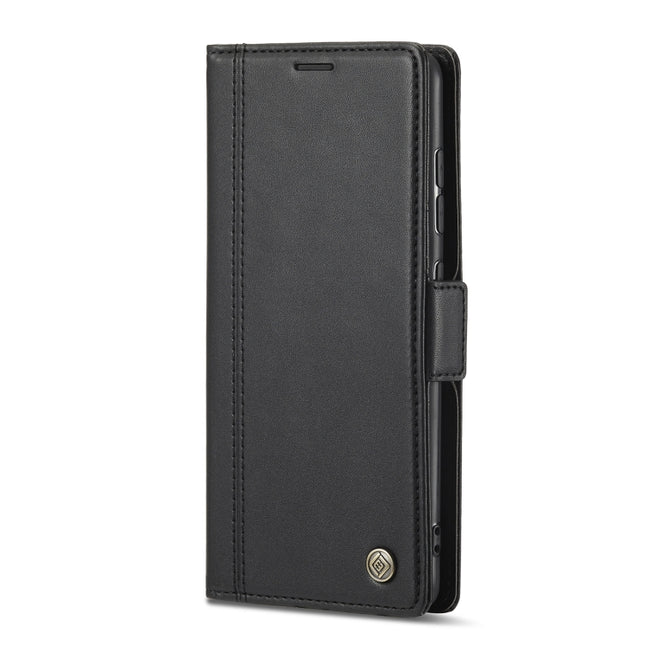 LC.IMEEKE Magnetic Buckle PU + TPU Horizontal Flip Leather Case with Holder & Card Slots & Wallet