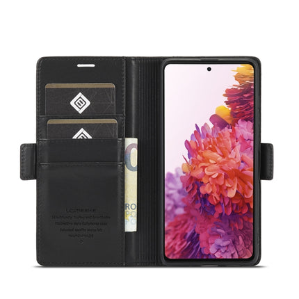 LC.IMEEKE Magnetic Buckle PU + TPU Horizontal Flip Leather Case with Holder & Card Slots & Wallet