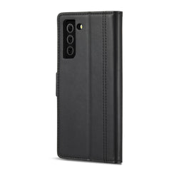 LC.IMEEKE Magnetic Buckle PU + TPU Horizontal Flip Leather Case with Holder & Card Slots & Wallet, For Samsung Galaxy S21 5G, For Samsung Galaxy S21+ 5G, For Samsung Galaxy S21 FE 5G