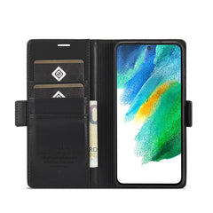 LC.IMEEKE Magnetic Buckle PU + TPU Horizontal Flip Leather Case with Holder & Card Slots & Wallet, For Samsung Galaxy S21 5G, For Samsung Galaxy S21+ 5G, For Samsung Galaxy S21 FE 5G